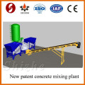 MD1800 mobile concrete batch plant easy to move
